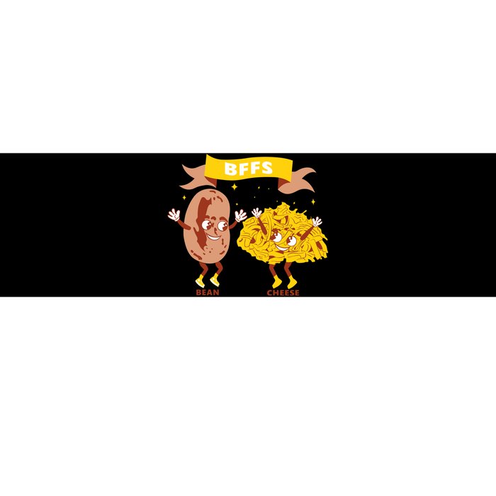 Bffs Bean And Cheese Bumper Sticker