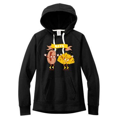 Bffs Bean And Cheese Women's Fleece Hoodie