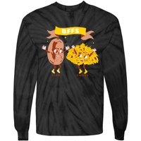 Bffs Bean And Cheese Tie-Dye Long Sleeve Shirt