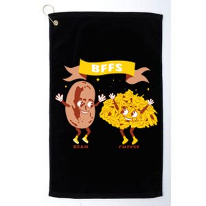 Bffs Bean And Cheese Platinum Collection Golf Towel