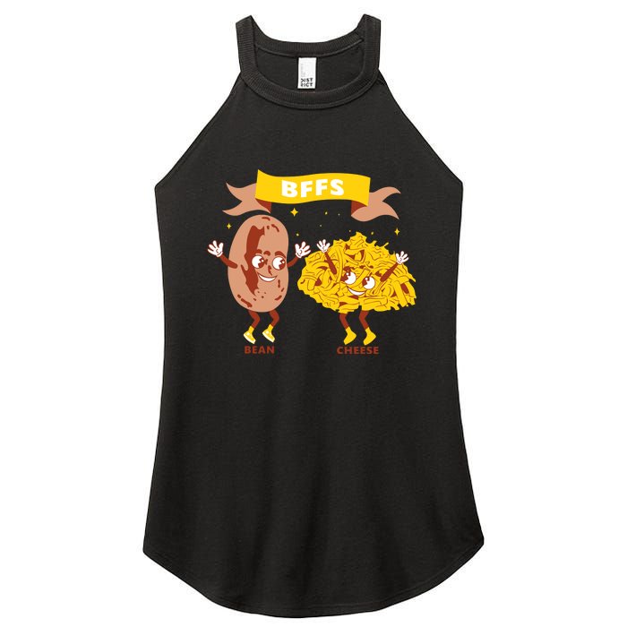 Bffs Bean And Cheese Women's Perfect Tri Rocker Tank