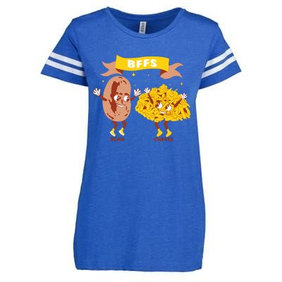 Bffs Bean And Cheese Enza Ladies Jersey Football T-Shirt