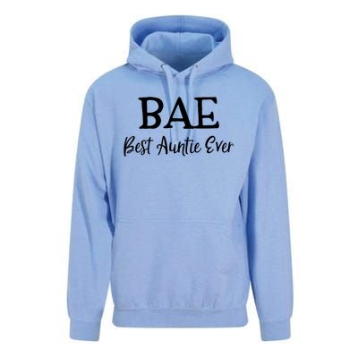 Bae Best Auntie Ever Mothers Day Christmas Aunt Gift Unisex Surf Hoodie