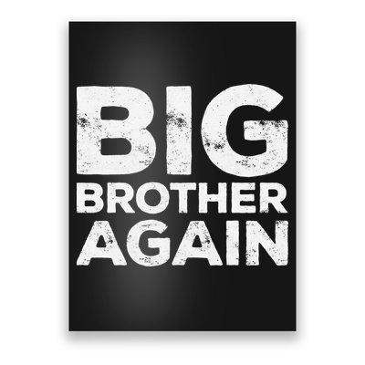 Big Brother Again Bro Poster
