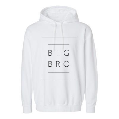 Big Brother Announcement Promoted To Big Bro Garment-Dyed Fleece Hoodie