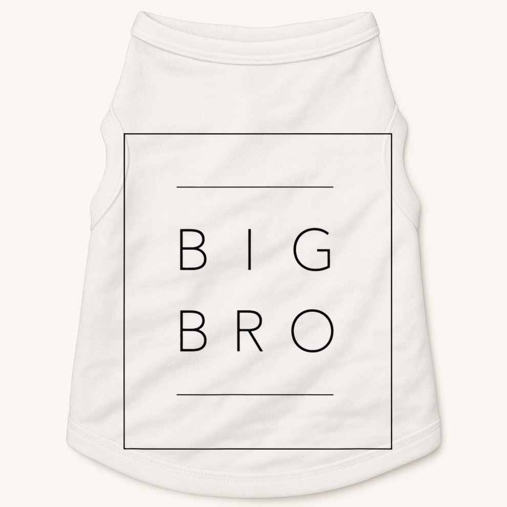 Big Brother Announcement Promoted To Big Bro Doggie Tank