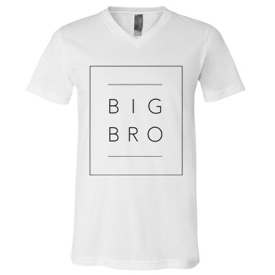 Big Brother Announcement Promoted To Big Bro V-Neck T-Shirt