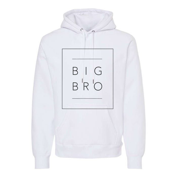 Big Brother Announcement Promoted To Big Bro Premium Hoodie