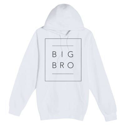 Big Brother Announcement Promoted To Big Bro Premium Pullover Hoodie