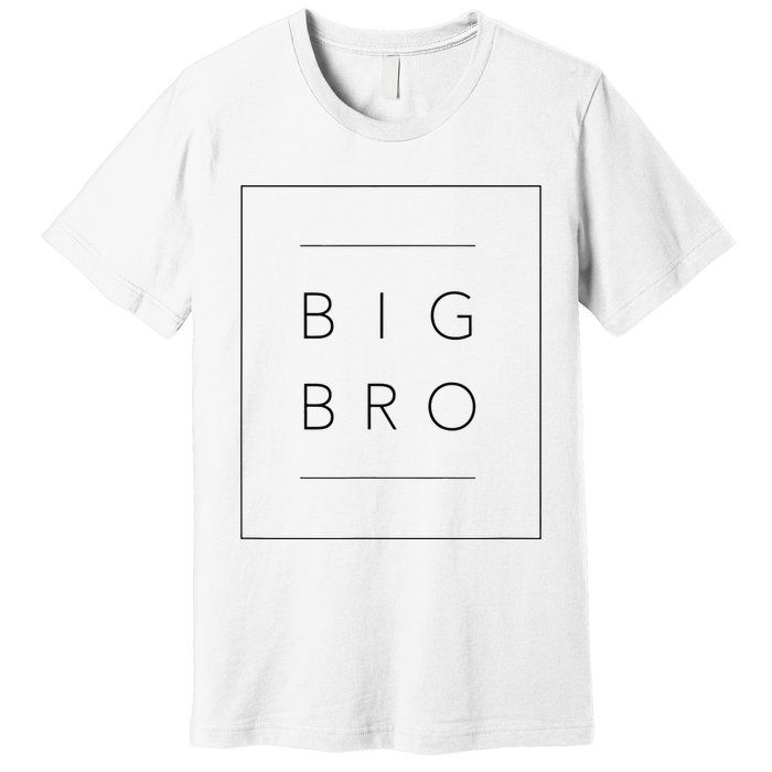 Big Brother Announcement Promoted To Big Bro Premium T-Shirt