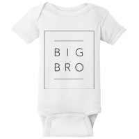 Big Brother Announcement Promoted To Big Bro Baby Bodysuit