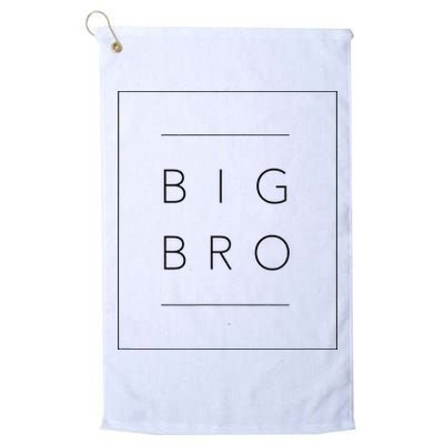 Big Brother Announcement Promoted To Big Bro Golf Towel
