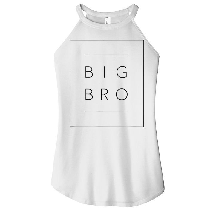 Big Brother Announcement Promoted To Big Bro Women's Perfect Tri Rocker Tank