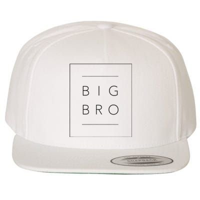 Big Brother Announcement Promoted To Big Bro Wool Snapback Cap