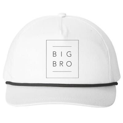 Big Brother Announcement Promoted To Big Bro Snapback Five-Panel Rope Hat