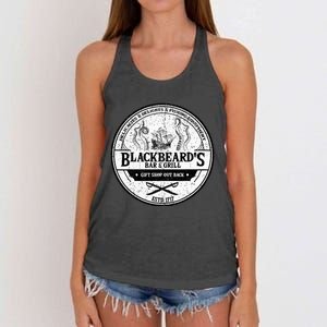 BlackbeardS Bar And Grill Women's Knotted Racerback Tank