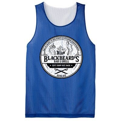 BlackbeardS Bar And Grill Mesh Reversible Basketball Jersey Tank