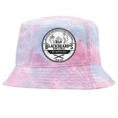 BlackbeardS Bar And Grill Tie-Dyed Bucket Hat