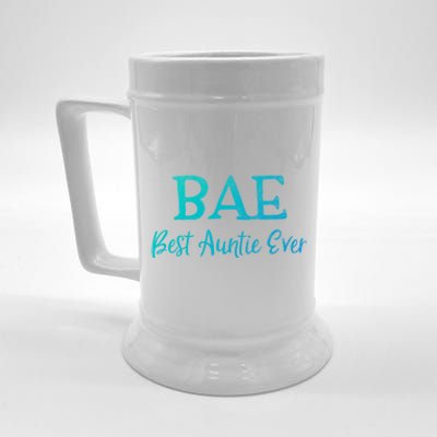 Bae Best Auntie Ever Aunt Christmas Mothers Day Gift Beer Stein