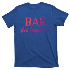 Bae Best Auntie Ever Aunt Christmas Mothers Day Gift T-Shirt