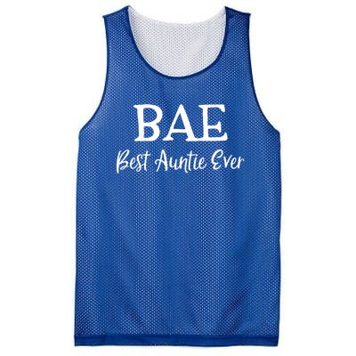 Bae Best Auntie Ever Aunt Mothers Day Christmas Gift Mesh Reversible Basketball Jersey Tank