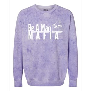 Boston Be A Man Mafia Colorblast Crewneck Sweatshirt