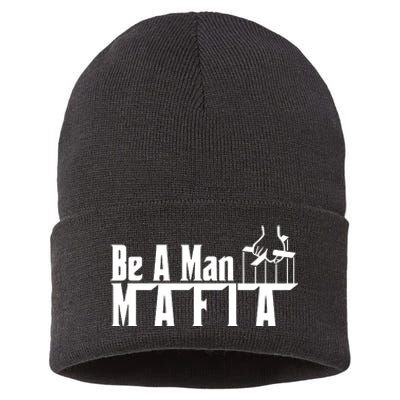 Boston Be A Man Mafia Sustainable Knit Beanie