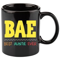 Bae Best Auntie Ever Bae Aunt Best Aunt Funny Auntie Gift 11oz C Handle Ceramic Mug