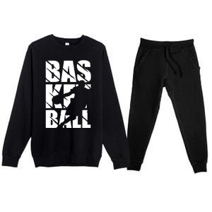 Basketball Premium Crewneck Sweatsuit Set