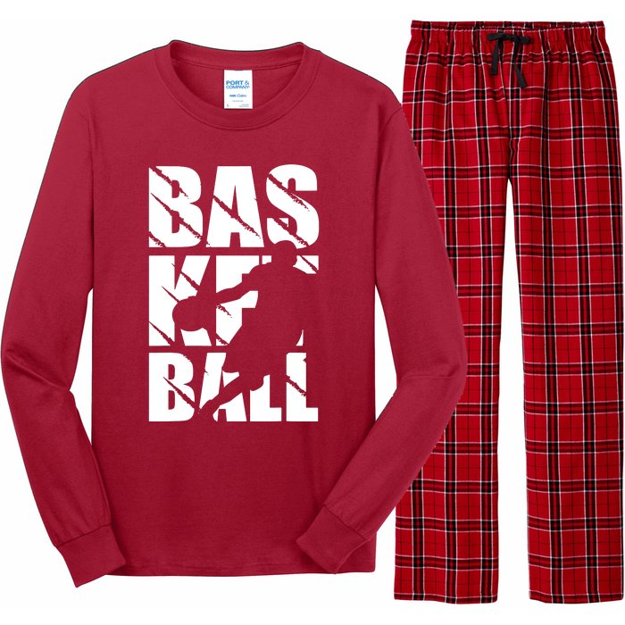 Basketball Long Sleeve Pajama Set