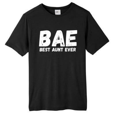 Bae Best Auntie Ever Family Aunt Love Gift Tall Fusion ChromaSoft Performance T-Shirt