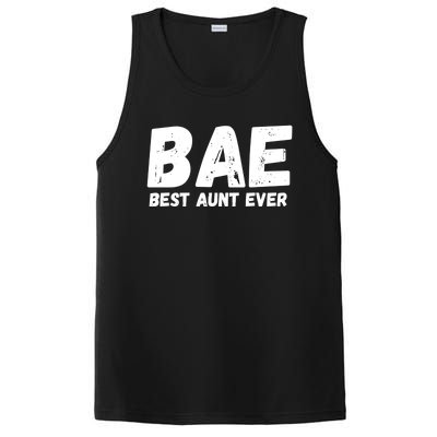 Bae Best Auntie Ever Family Aunt Love Gift PosiCharge Competitor Tank