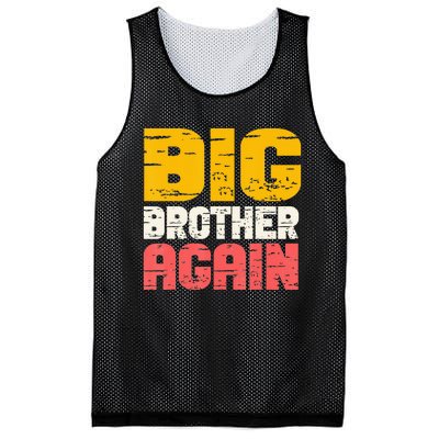 Big Brother Again Big Bro Gamer Promoted Son Mesh Reversible Basketball Jersey Tank