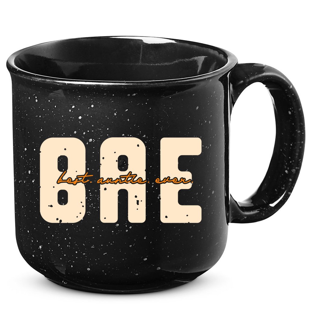 Bae Best Auntie Ever Aunts Great Aunt Great Gift 15oz Campfire Ceramic Mug