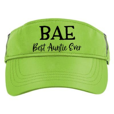 Bae Best Auntie Ever Mothers Day Christmas Aunt Gift Adult Drive Performance Visor