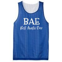 Bae Best Auntie Ever Mothers Day Christmas Aunt Gift Mesh Reversible Basketball Jersey Tank