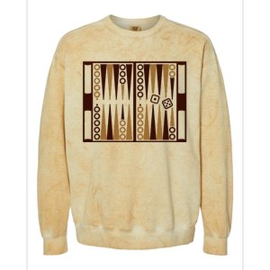 Backgammon Colorblast Crewneck Sweatshirt