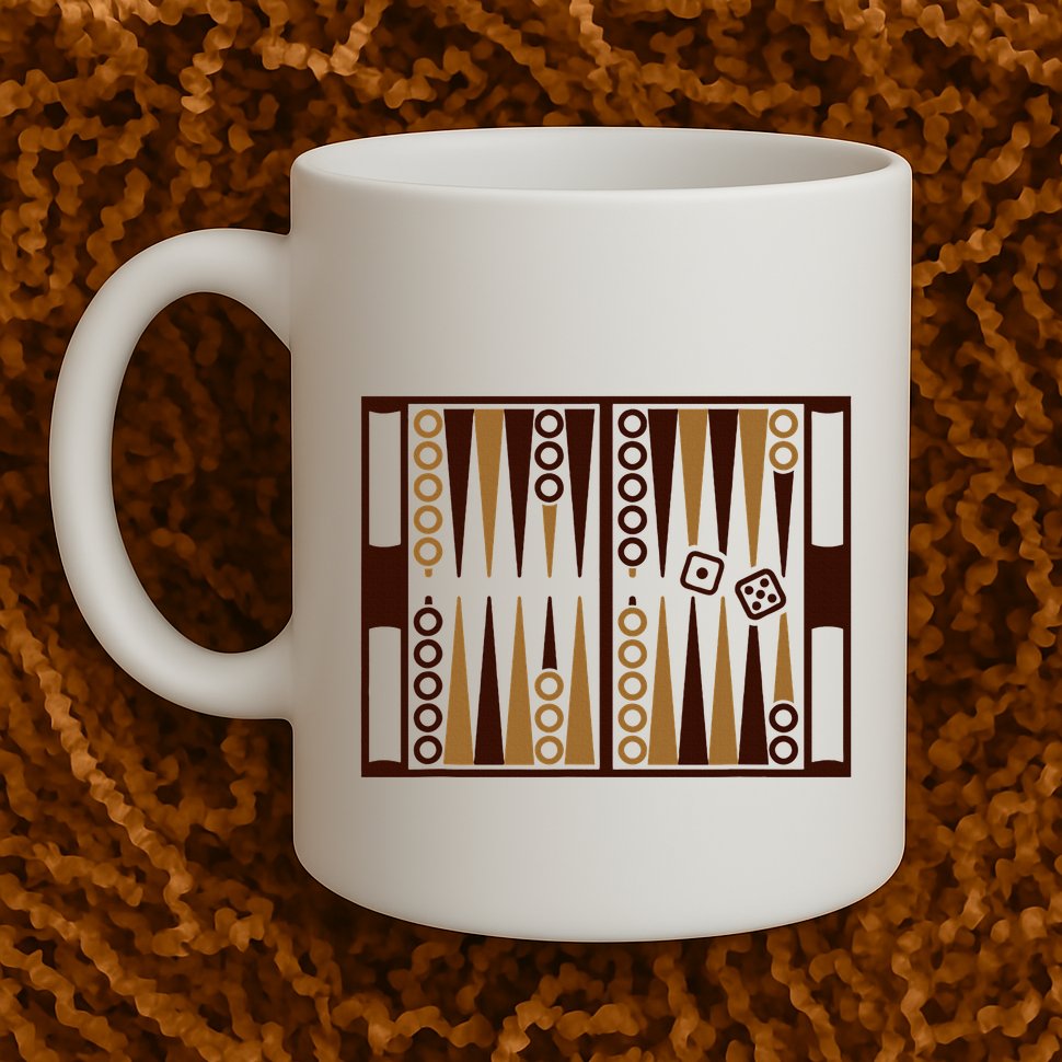 Backgammon Mug