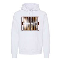 Backgammon Premium Hoodie