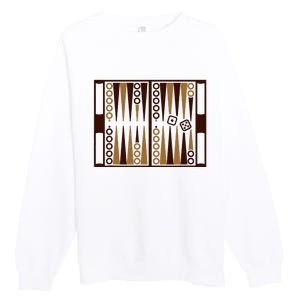 Backgammon Premium Crewneck Sweatshirt