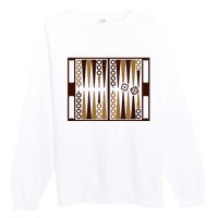 Backgammon Premium Crewneck Sweatshirt