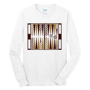 Backgammon Tall Long Sleeve T-Shirt