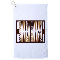 Backgammon Golf Towel