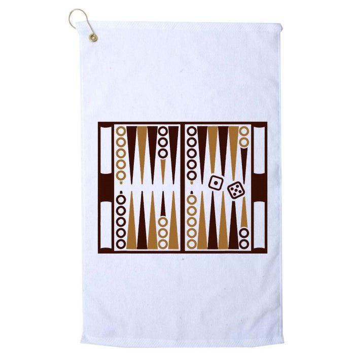 Backgammon Golf Towel