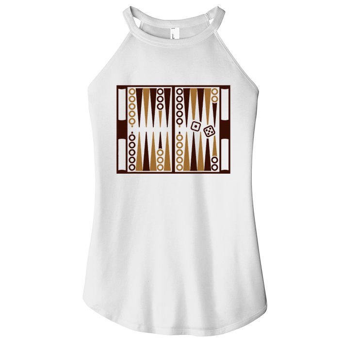 Backgammon Women's Perfect Tri Rocker Tank