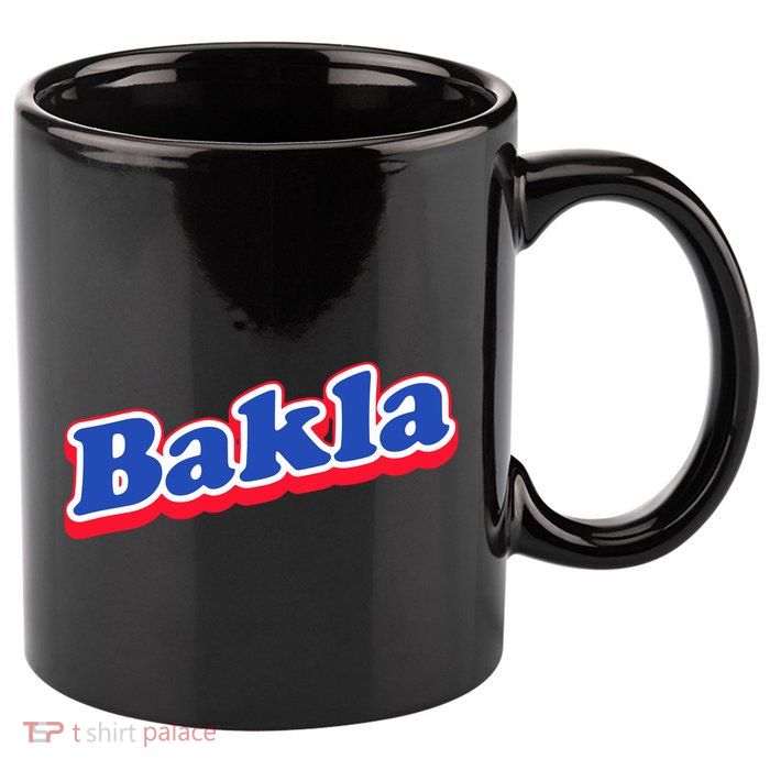 Bakla 11oz C Handle Ceramic Mug