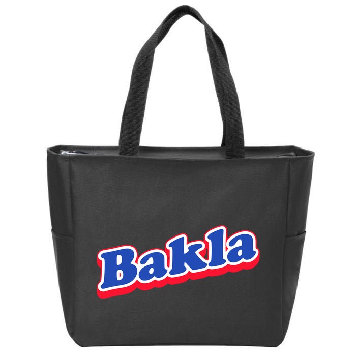 Bakla Zip Tote Bag