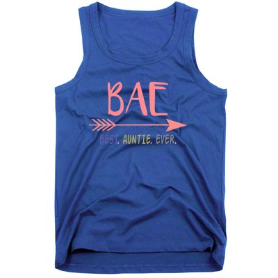 Bae Best Auntie Ever Gift Meaningful Gift For Best Aunt Ever Tank Top