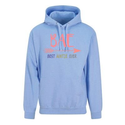 Bae Best Auntie Ever Gift Meaningful Gift For Best Aunt Ever Unisex Surf Hoodie