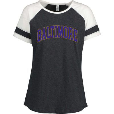 Baltimore Enza Ladies Jersey Colorblock Tee